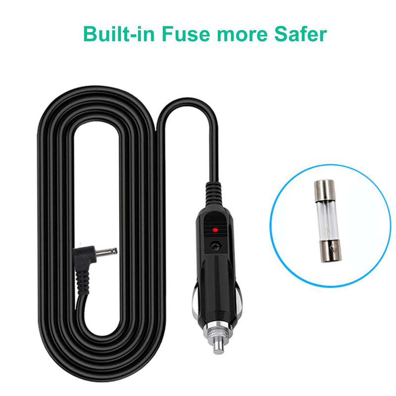 Power Cord for Furrion FOS07TADS, Whistler, Uniden DFR1 DFR3, Cobra 480i Esr800 Xrs9370 Esd7570 Radar Detector Car Adapter Charger
