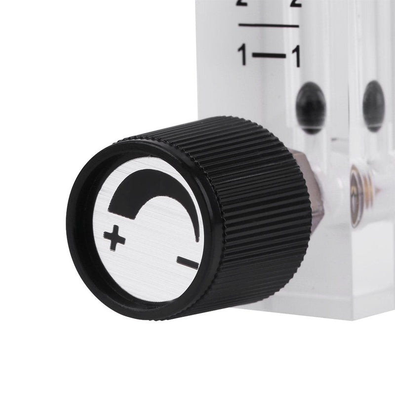 Gas Flow Meter 1-10LPM Oxygen Flow Meter Air Flow Meter Flow Meter with Control Valve Control Valve for Measuring Regulation for Oxygen Air Gas Oxygen Air, Default, air sensor