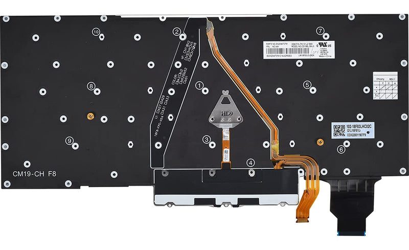 Replacement Keyboard for Lenovo ThinkPad X1 Carbon Gen 7th 2019 Gen 8th 2020, ThinkPad X1 Yoga Gen 4 Gen 5 2020 with Backlit US Layout X1 Carbon 8 Gen &7 Gen