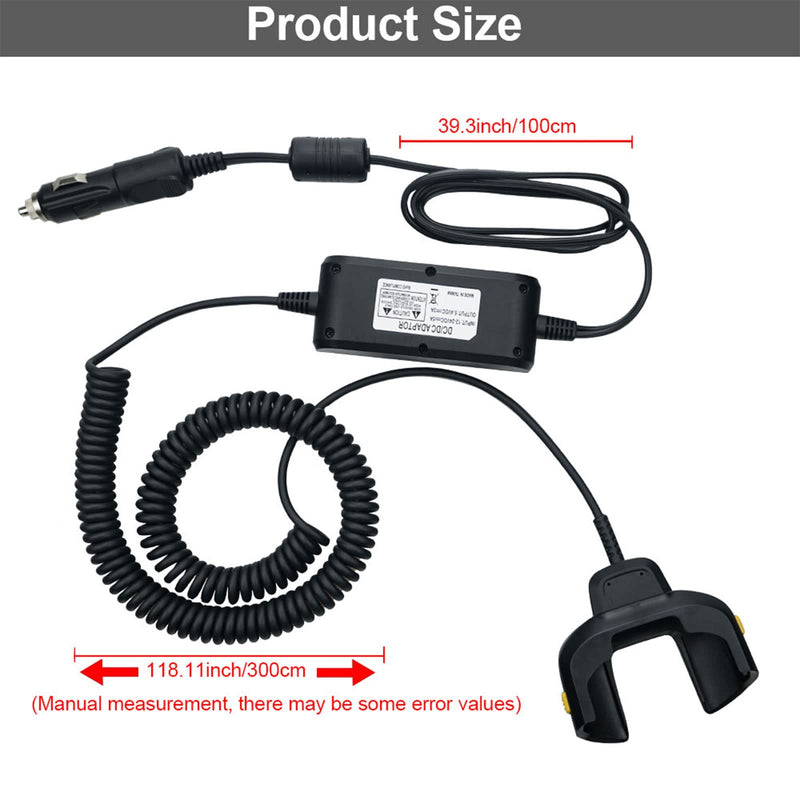 [AUSTRALIA] - IYOUBOL Vehicle Charger Cable for TC70 TC72,Car Charger Cable for Zebra Symbol TC70X TC77,CBL-TC7X-USB1-01 Scanner Handheld Computer PDA Charger Accessories Car Charger 