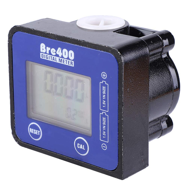 Fuel Oil Flowmeter, High Precision Digital Flow Meter, Diesel, Aluminium Alloy Pipeline Flow Gauge, 1/2 Inch LCD Display, Flow Meter, High Precision