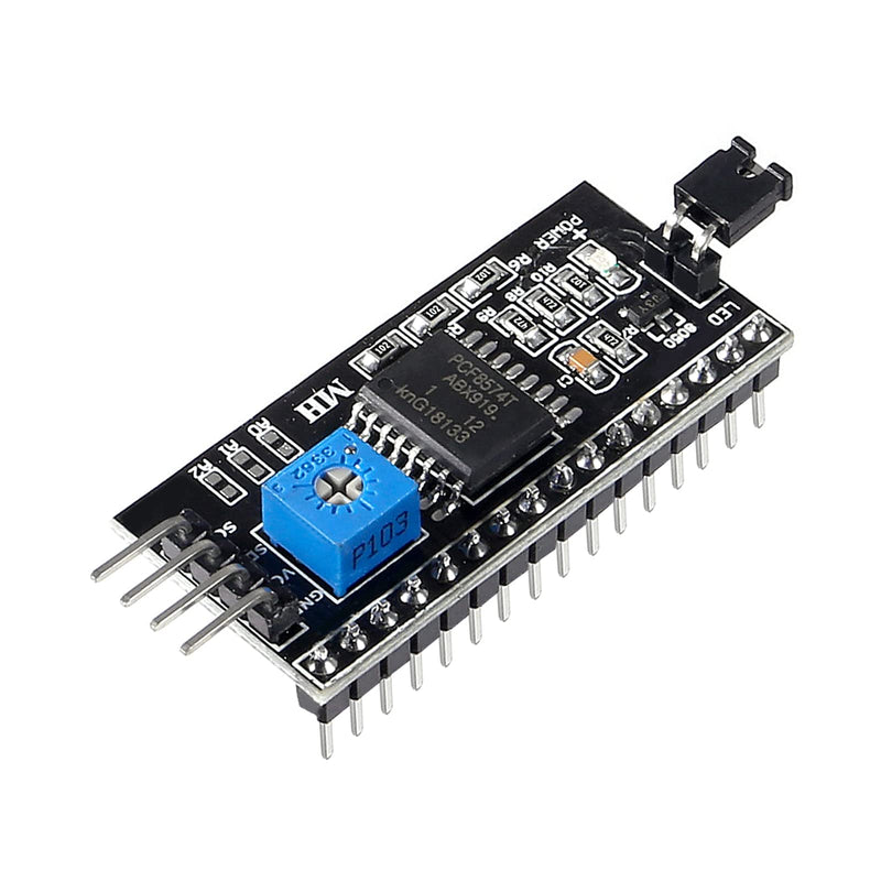 Coliao 10pcs 5V 2004 1602 LCD Display IIC I2C Adapter IIC I2C Serial Interface Adapter Converter Module 10