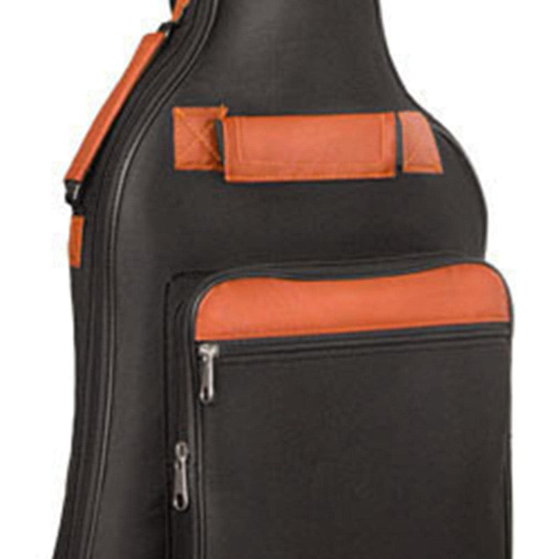 Electric Bass Guitar Backpack with Adjustable Strap, Large Pockets, Waterproof, Durable Gig Bag for Outdoor