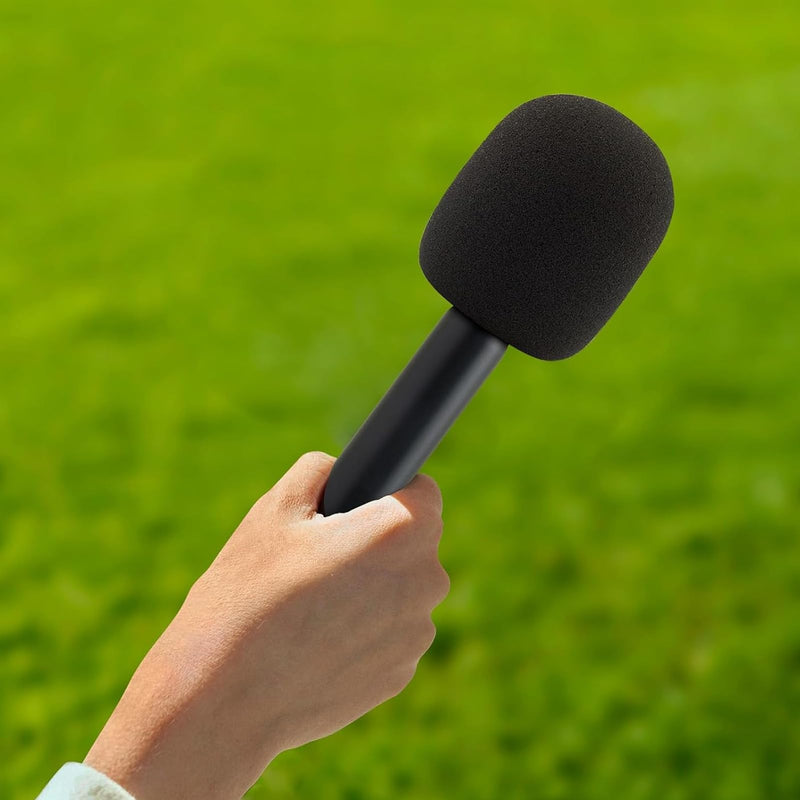 [AUSTRALIA] - 2Pcs Handheld Adapter for Interview Microphones, for Mic 1/2 / Rode Wireless II, Microphone Handle Mount for Hollyland Lark M1 /C1/150/ G1/A2/Movo 
