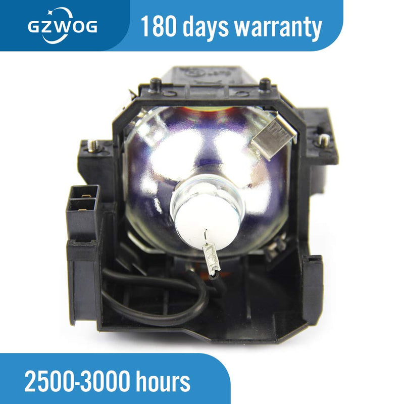 Gzwog ELPLP41 V13H010L41 Replacement Projector Lamp Bulb with Housing for Epson EMP-77C /S5 /S52/S6 /X5 /X52 EB-S6/S62 /TW420/W6/X6 /X62 /T260/S6LU/X6LU /EX30/EX21/ EX50/ EX70 /PowerLite 78