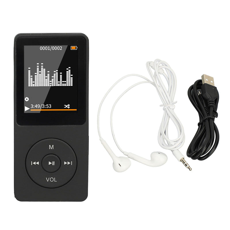 MP3 Player with Bluetooth, HiFi Sound Portable Music Player with Earphones, Music Device Mp4 MP3 Player for Kids