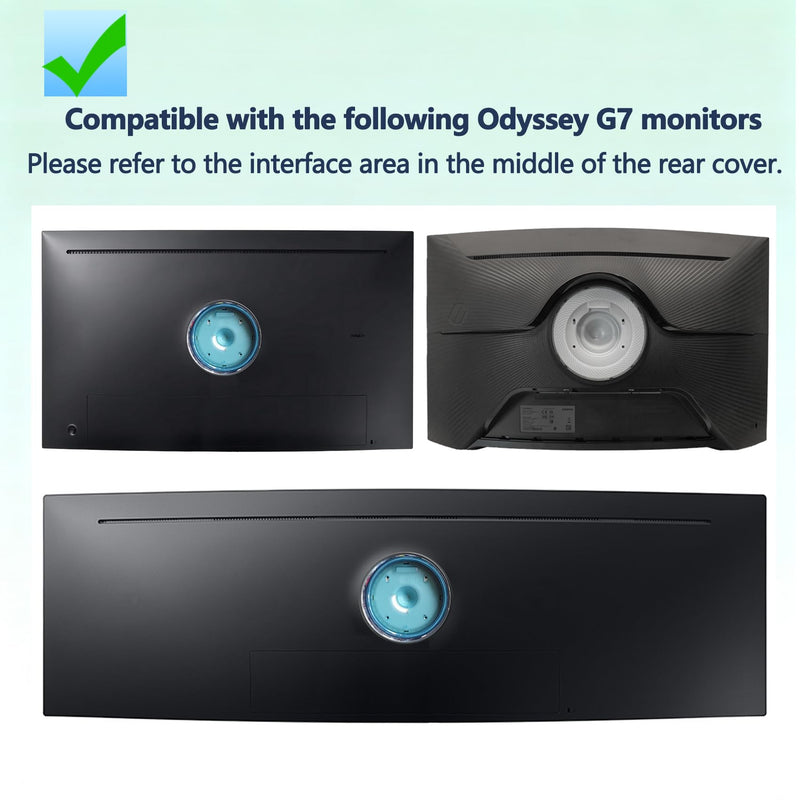 BN61-14898A BN96-42913A Odyssey G7 G6 VESA Compatible with Samsung Monitor | G6 G7 Wall Mount for 49in G65B G70A G70B G75NB G75T G77T CJ890 CRG9 CHG90 S95UA (All 43in Monitors Cannot be Used)