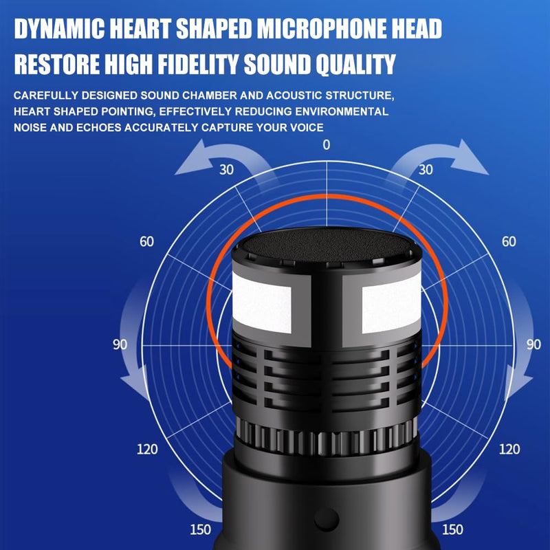 [AUSTRALIA] - AX322 Professional UHF Wireless Dynamic Microphone Set, Dual Microphones with Rechargeable Receiver, Plug and Play, Suitable for Karaoke and Musical Instruments 