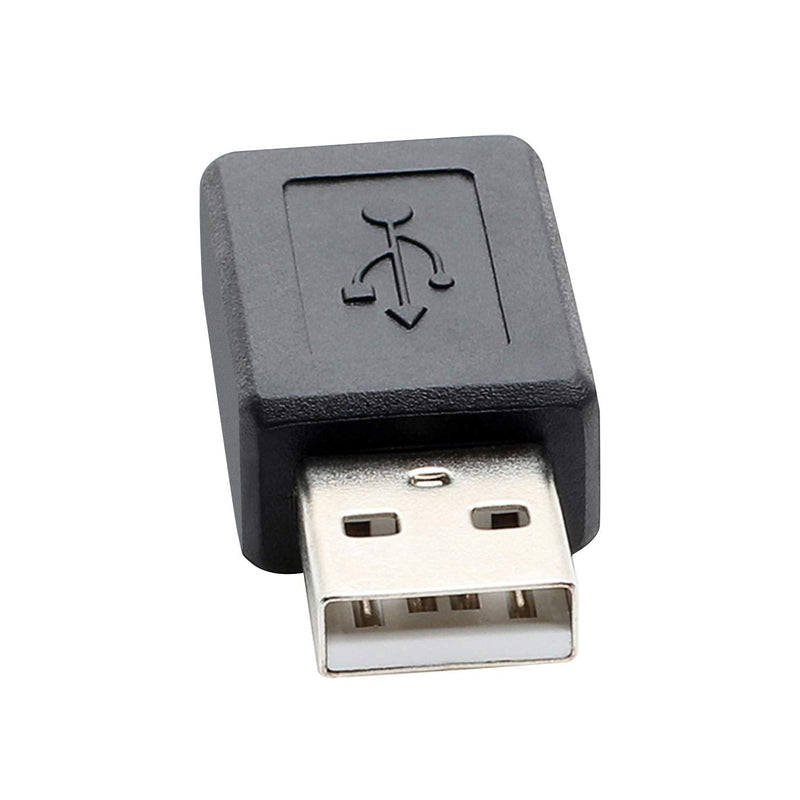 SAISN Mini USB Adaptor USB 2.0 A Male to USB Micro Female Converter (3 Pack)