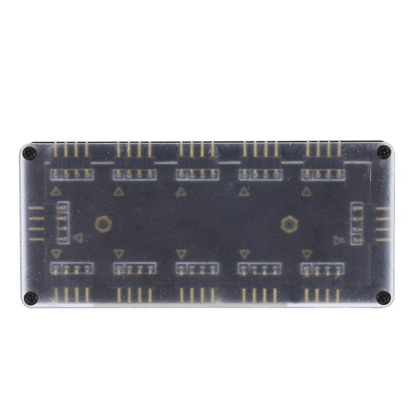 12V 4-pin RGB LED Splitter 11-Port Hub RGB Controller HUB Controller for PC Computer Desktop Motherboard