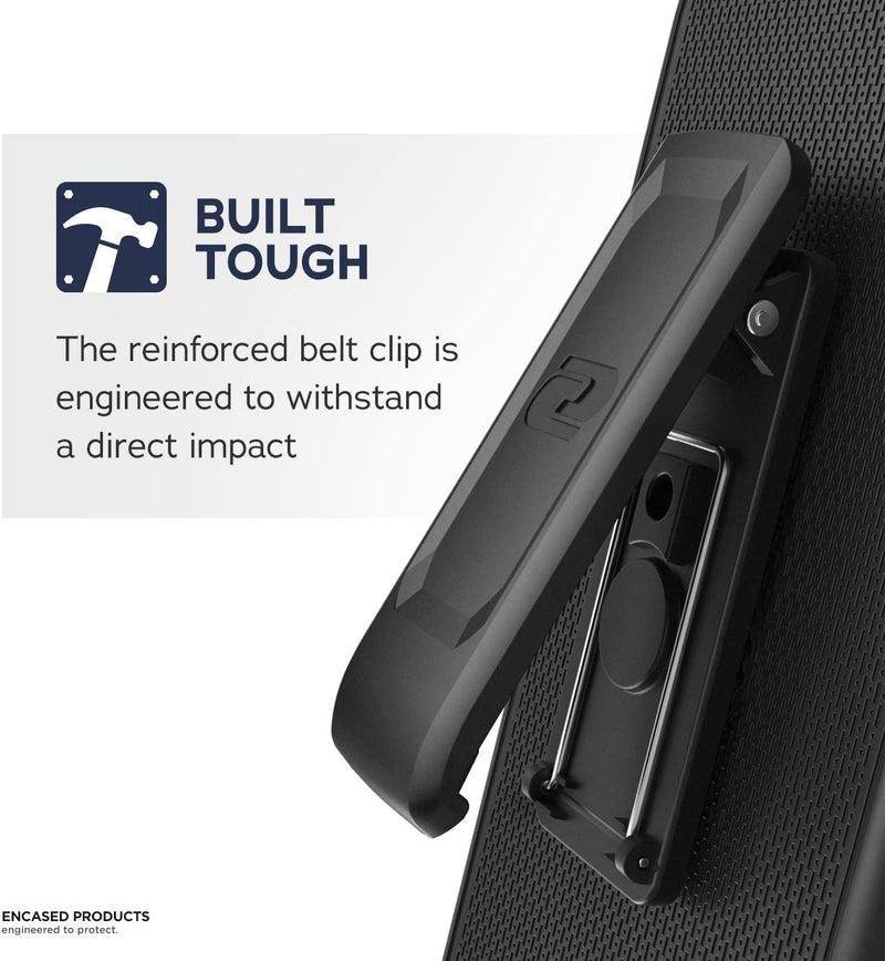 Encased Waterproof Samsung Galaxy S23 Belt Case with Phone Holster Clip and Built-in Screen Protector (IP68 Submersible) (2023 Galaxy-S23 6.1inch) (Galaxy S23)