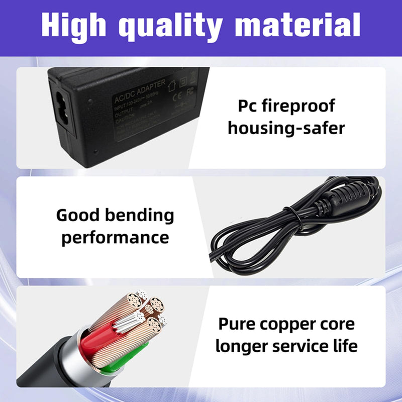 9VAC/DC Power Adapter-Charger Power Cord Fits for Roland Electronic Keyboard PSB-120 PSB-1U Compatible with Roland ACB-120 ACF-120 ACK-120 ACI-120 VG-99 GT-10 SPD-SX AX-09 FA-06 SP-404 Keyboard