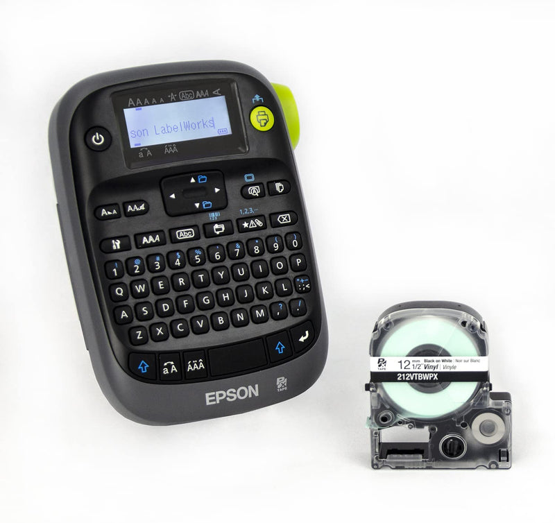 Epson LABELWORKS LW-PX300 Industrial Label Maker for Home and Office – Sticker Labels, Magnetic Tape Compatible, Only Uses 203 and 205 Shrink Tube Tapes, Portable Handheld Label Printer