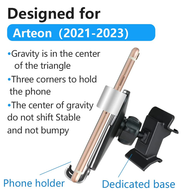 Car Phone Holder for Volkswagen Arteon 2021 2022 2023 Hatchback VW Auto Interior Accessories Best Cell Phones Mount Cellphone Mobile Cradle Charging Navigation Bracket Air Vent Stand Accessory