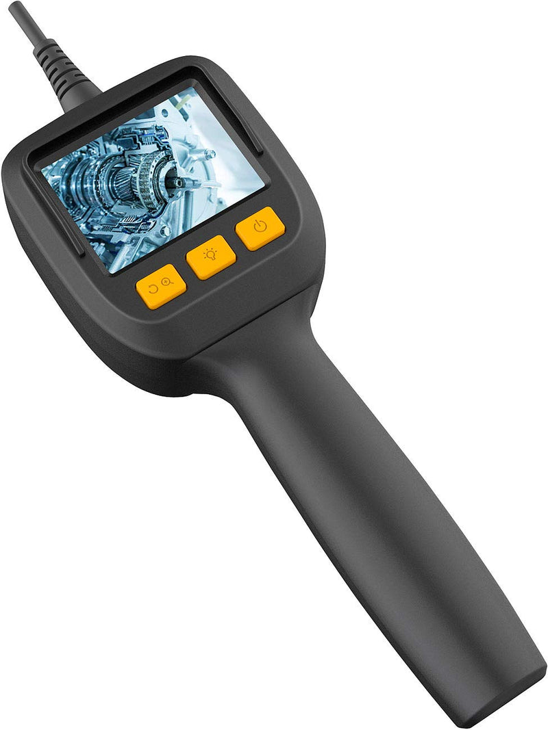 [AUSTRALIA] - Somikon Telescope Camera: Endoscope Camera with Colour LCD Display, LED Light, Battery Operated, IP67 (Rod Camera, Endoscope Camera with Light, Pipe Cleaner) 