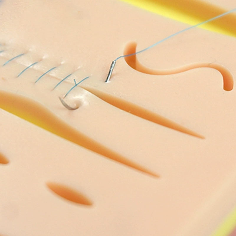[AUSTRALIA] - Pack of 24 Suture Material with Exercise Needles, Refill Pack for Surgical Suture Set, Ideal Suture Exercise Thread for Students, Needle and Thread Set, Wound Suture Kit Addition, Ideal Suture 
