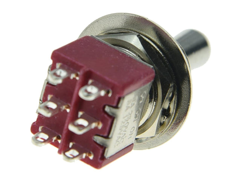 SALECOM Guitar/AMP Fat Bat Toggle Switch DPDT 6 Pin 3 Way ON ON ON Sealed Guitar Switch 1x Fat Bat Toggle Switch