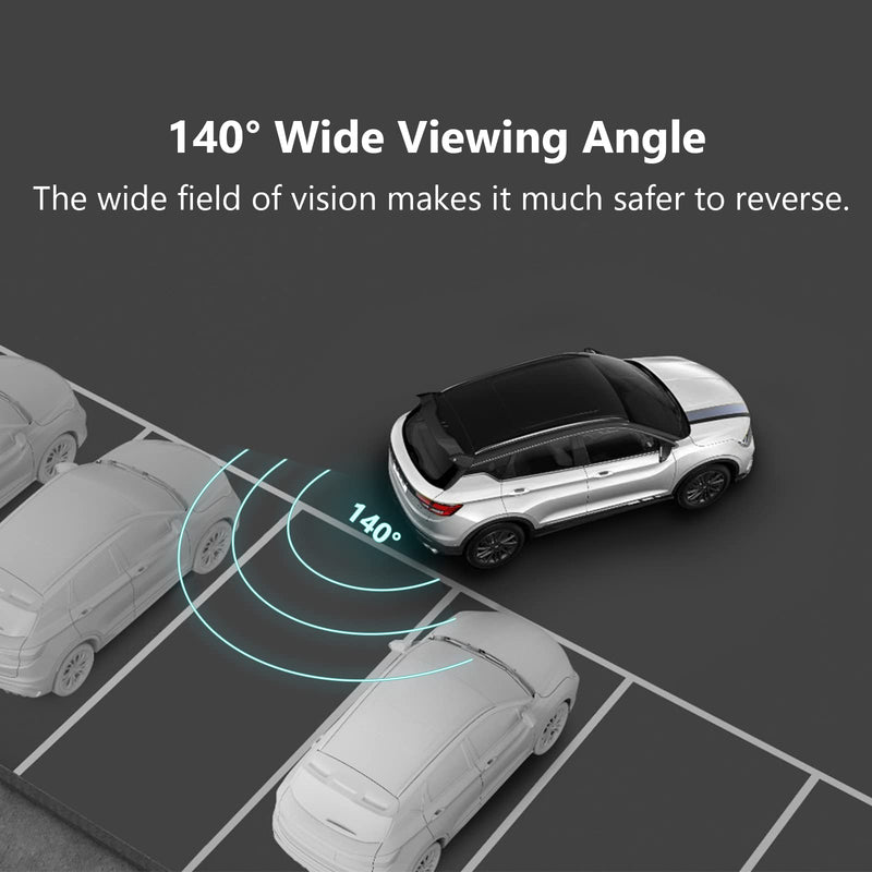2022 Eonon 720P AHD Backup Camera Wide Angle 140° Waterproof &Dustproof Rearview for All Eonon Car Stereos: Q72/Q98/Q04/Q03/Q24/Q21/Q76/R03/R50/R51/R53/R80/GA2185/GA9480B/GA9480D/GA2189S-A0125