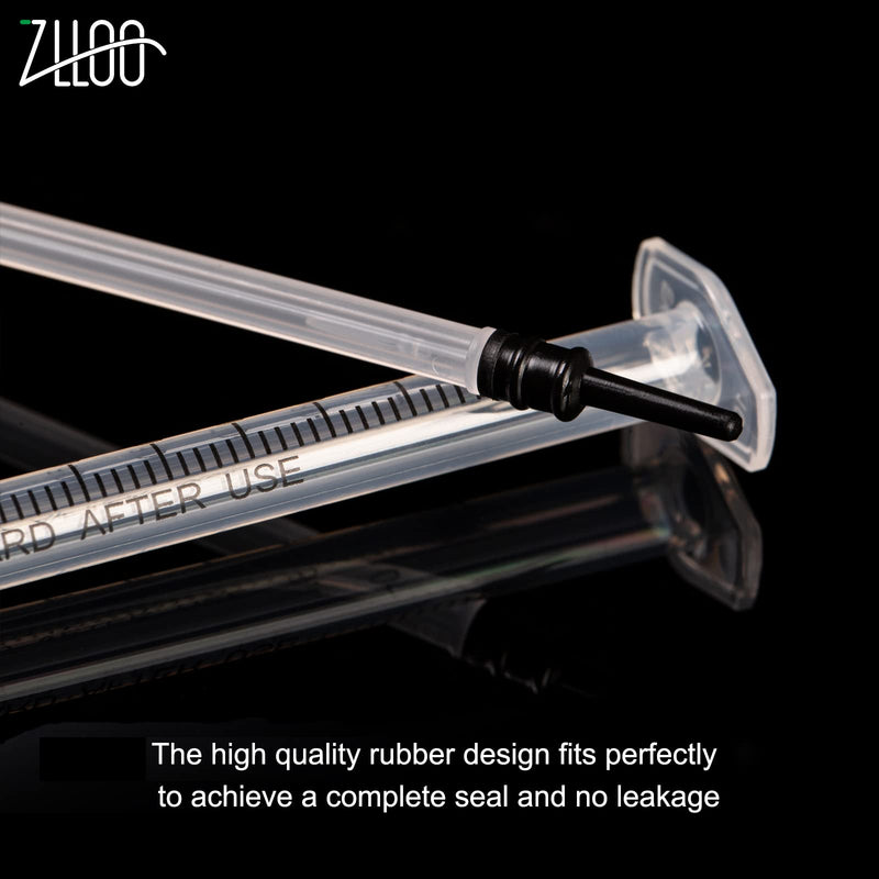 1ml/cc Plastic Tube with 25G-25mm Head, Disposable Luer-Lock Independent Packaging, Easy to Use (Pack of 100) 100 Items