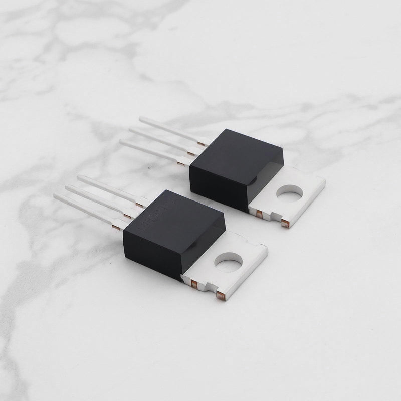 VGOL MJE3055T NPN Transistor TO-220 10A 60V 75W 29 x 9.7mm for Power Circuit and General Purpose Amplifier NPN Semiconductor Switch Black Pack of 20