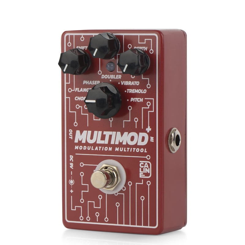 Caline CP-506 Multimod – Modulation Multi Tool Guitar Effect Pedal 7 Modes Chorus Flanger Phaser Doubler Vibrato Tremolo Pitch