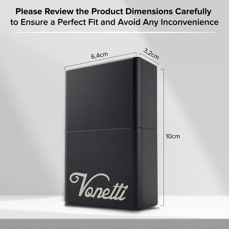 VONETTI Grande Faraday Box for Car Keys RFID Blocking Pouch Anti-Theft Key Fob Protector Key Case Car Key Signal Blocker Box Key Holder Car Accessories Interior Faraday Pouch for Key Fob Security Box