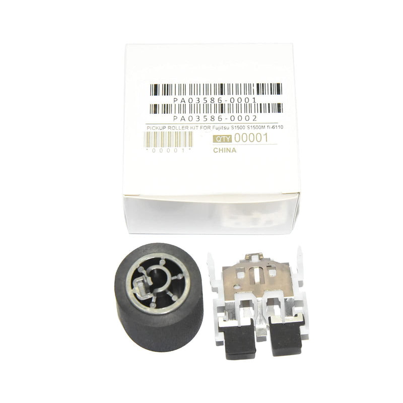PA03360-0001 PA03360-0002 PA03586-0001 PA03586-0002 Pick Roller& Pad Assembly Compatible with for S510M S510 S500M S500 fi-5110EOXM fi-5110EOX2 fi-5110EOX fi-5110C S1500 S1500M N1800 Fi-6110