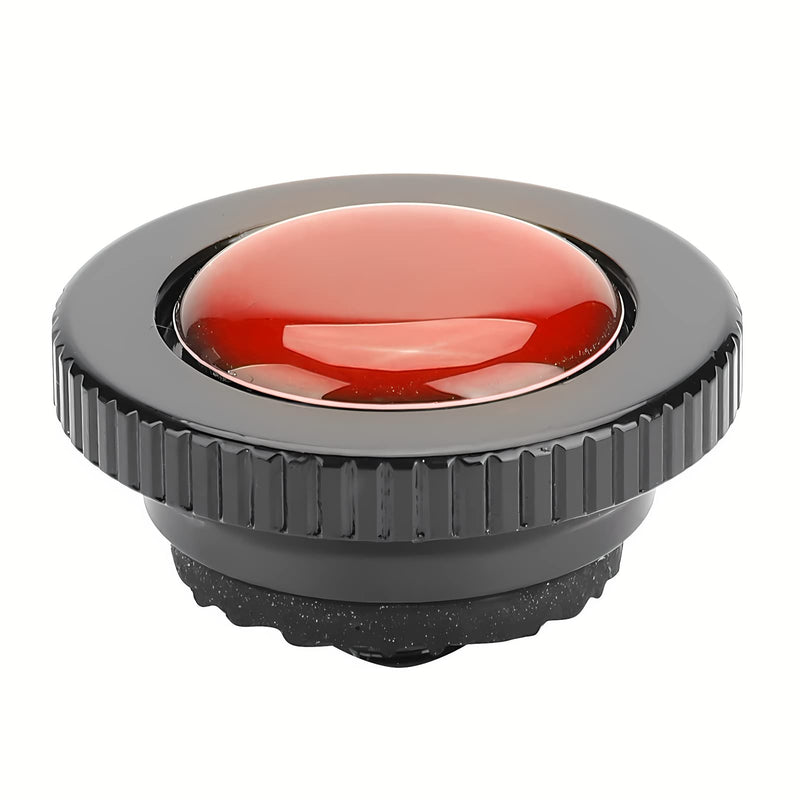 Acouto for Manfrotto Quick Release Plate Mini Aluminium Alloy Round Quick Release Plate Head 1/4 inch Screw for Manfrotto Compact Action Tripod Red