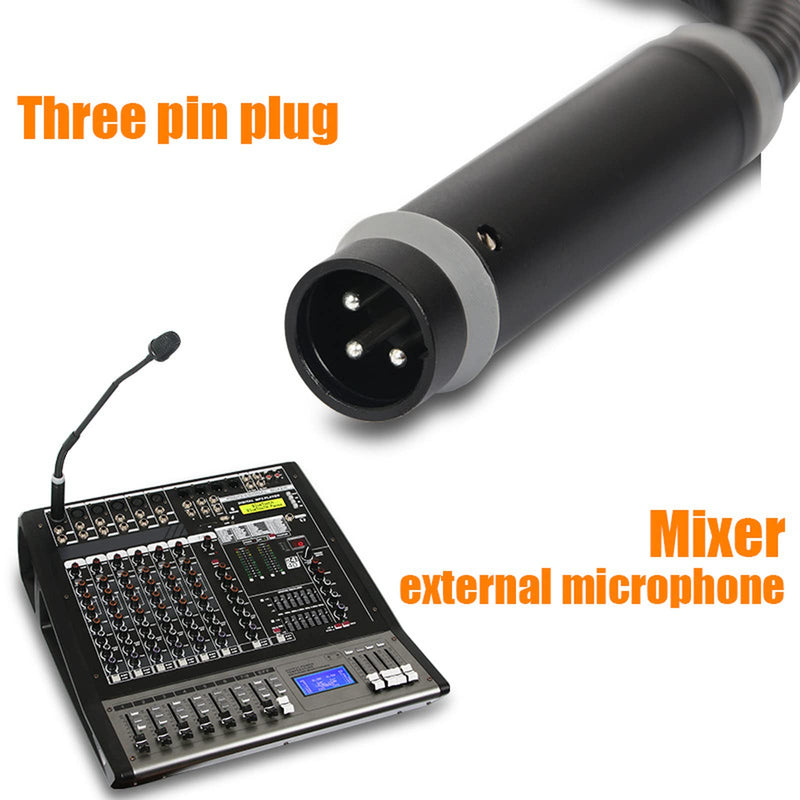 [AUSTRALIA] - Professional Dynamic bob Barker Microphone for DJ Mixer Dedicated Disc Shouting Microphone KTV Bar Gooseneck Mic 