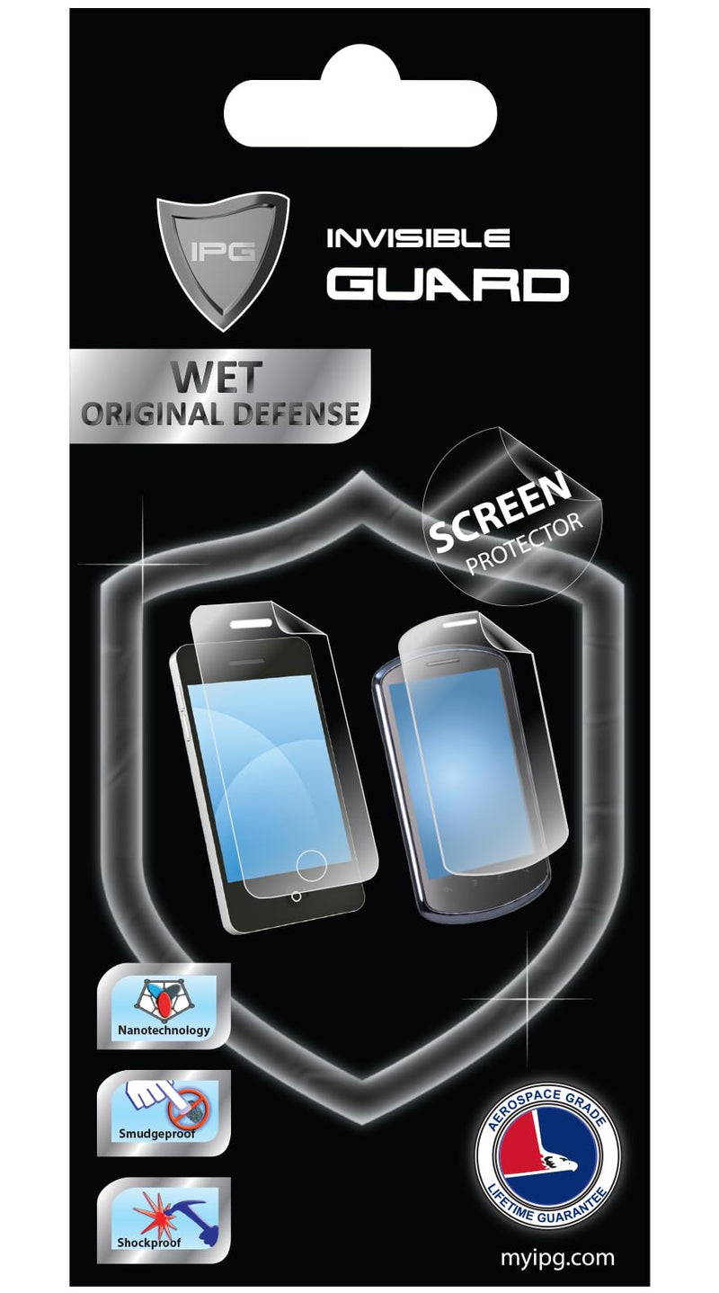 IPG for Compatible Zebra TC52ax with Hydrogel Screen Protector (6 Units) Invisible HD Clear Film Anti Scratch Guard-Smooth/Self-Healing/Bubble Free for TC52Thin HydroGel (Thin)