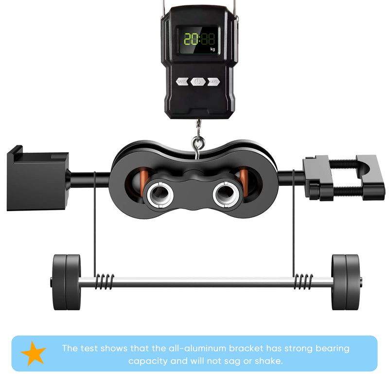 Radar Detector Mount, Aluminum Rearview Mirror Rod Radar Bracket, for Escort Max360c, Max 3, IX IXc, Redline EX Beltronics Cobra DualPro GT 360 Radar Detector, with EZ Magnet Connection Base For radar model with Magnetic base connection