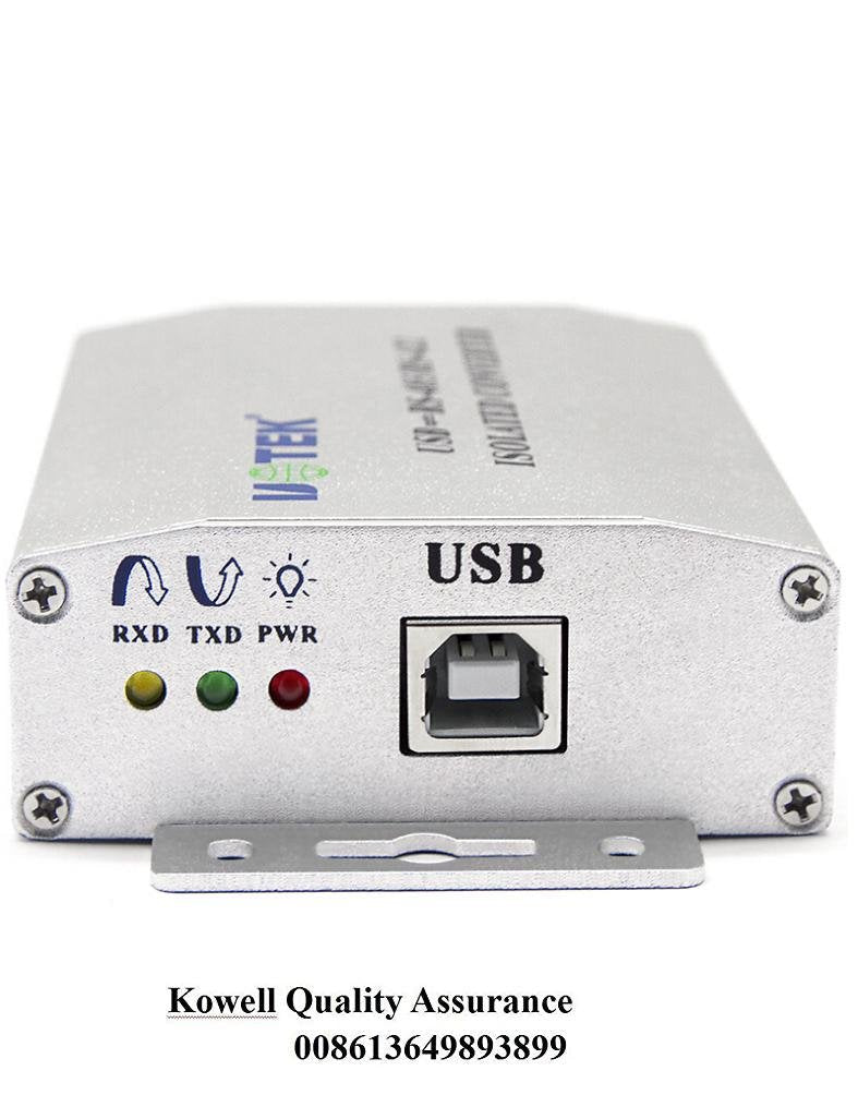 UTEK UT-820E USB to 422/485 Vonverter(1-Port USB to RS-485/422 Serial Converter with ESD Protection)