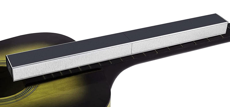 [AUSTRALIA] - Fret Leveling Beam, 16 Inch (400mm) Bass Guitar Fret Leveler Sanding File Level Bar, Pro Luthier Repair Tool with 400 600 1000 1200 Grit Pre-adhesive Sandpaper 16in / 400mm 