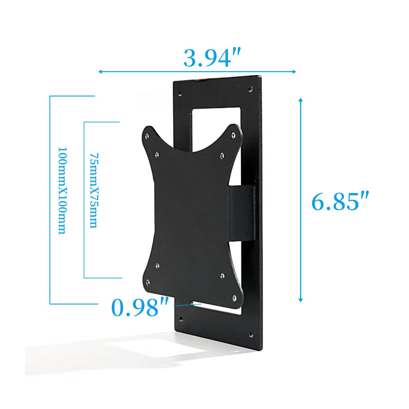 Wall Mount VESA Adapter Bracket Compatible with Sony PlayStation 3D Display Monitor 100*100 75*75mm