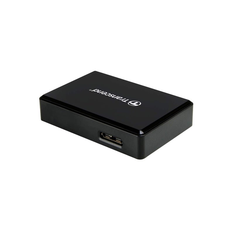 Transcend RDF9 Card Reader - CompactFlash, microSDHC, microSDXC, SDHC, SDXC, SD, microSD, CompactFlash (UDMA7) - USB 3.1 Type AExternal