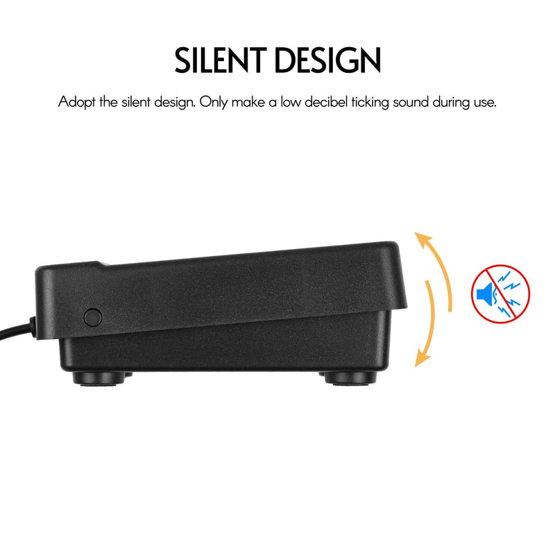 Dual Pedal 3.5mm Interface Compact Sustain Pedal Universal Dual Pedal for Musical Instruments Portable Folding Piano Electronic Keyboard Electronic Foldable Drum