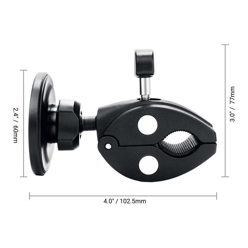 Phone Holder Mount Magnetic Accessories: Fitness Equipment Gym Motorcycle Handlebar, Exercise Bike, Treadmill, Stroller, Cart, for Magsafe iphone 15 14 13 12 Plus Pro Max & All Phone Stand Clamp Gym Mount