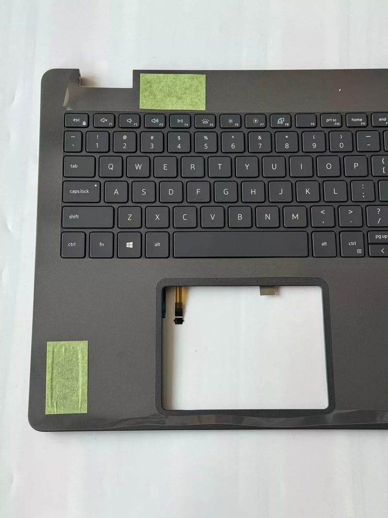 New Replacement for Dell Inspiron 15 3500 3501 3505 Laptop Upper Case Palmrest Backlit Keyboard Assembly Part 033HPP 33HPP AP2X2000101 0JHW9R JHW9R Black