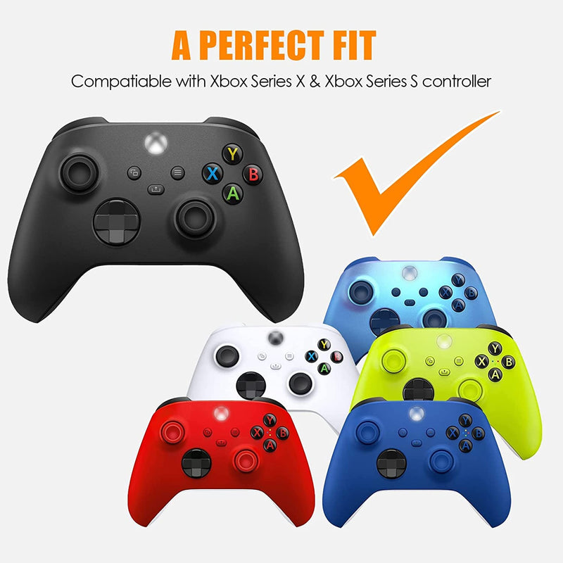 Bumpers Replacement LB RB Button for Xbox Series X/S Controllers,2 Pack Shoulder Trigger Buttons for Xbox Series Controller(NOT for Elite Controller) Black