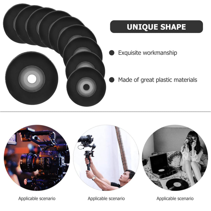 [AUSTRALIA] - CHILDWEET Cassette Tape Pinch Rollers Replacement 10-Pack for Tape Recorders Audio Players Durable Rubber Bearing Pulley for Maintenance Repair 