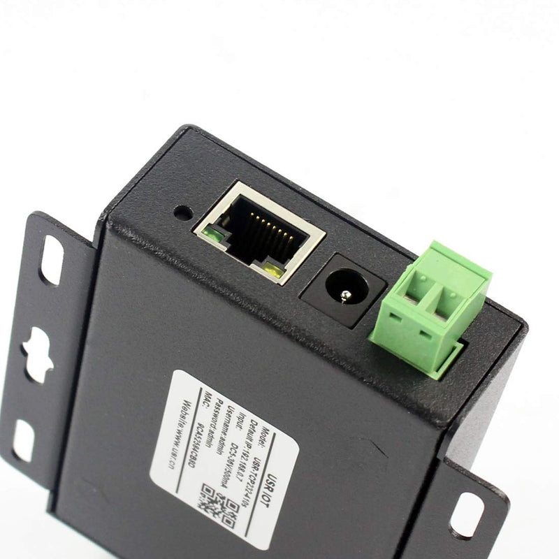 Dual Port Device Server Industrial Serial RS232 RS485 to Ethernet Converter Modbus RTU to TCP Multiple Working Modes Support TCP/UDP Server/Client,RTU Gateway, MQTT, and HTTPD Client