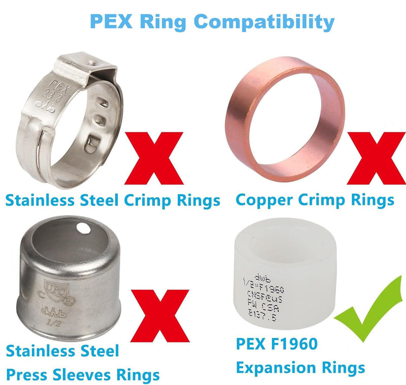 [AUSTRALIA] - 5 Pack TMKOOL Pex A Expansion 1 inch x 1 inch Male NPT Threaded Adapter Fitting Poly PPSU for PEX-A Pipe/Tubing, ASTM F1960 (5Pcs 1"x1") 5 1" Pex x 1" MNPT 