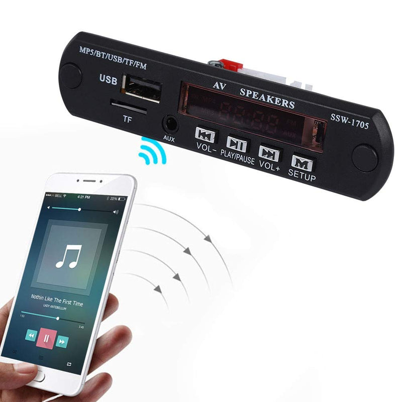[AUSTRALIA] - MP5 Player 1280 * 720 HD MP5 Player Stereo Bluetooth Audio Player with Remote Control Support FM AUX Input 