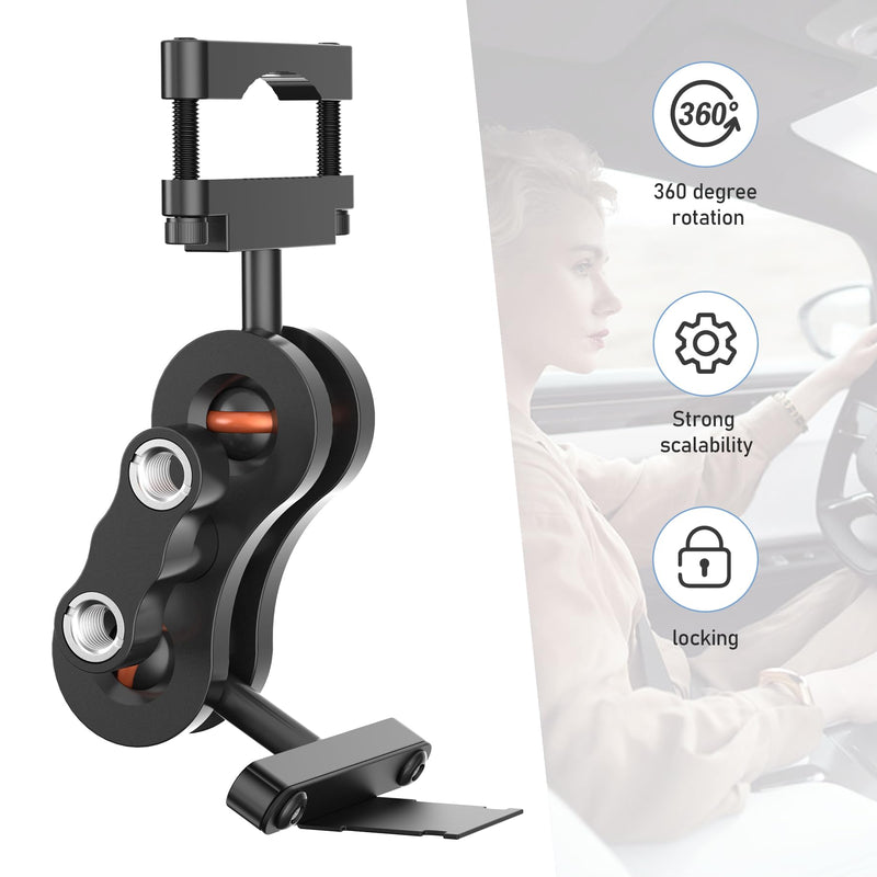 Radar Mount Mirror Mount Bracket for Escort MAX,MAX2,Older(2015-2019) MAX 360 Radar Detector（Not for 2020 Max360 or MAX360C）