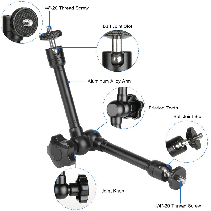 [AUSTRALIA] - Camera Fence Mount for Mevo Start/GoPro / Insta360 /AKASO/Digital Action Camera,Fence Holder Game Changer Mounting Kit for Recording Basketball/Football/Softball/Baseball/Tennis Sport Game 