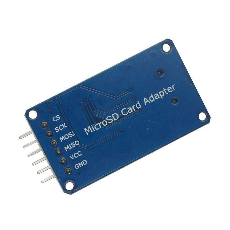 Ganbaremarket Micro SD TF Card Module 6 Pin SPI Interface Driver Module with Level Conversion Chip