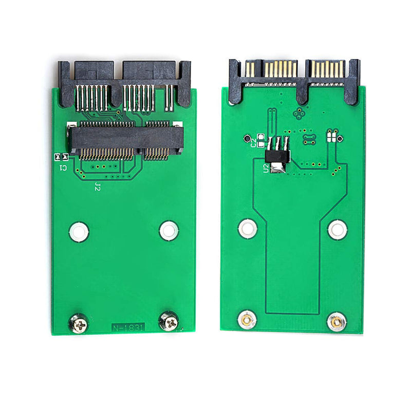Xiwai USB 3.0 to mSATA 50Pin SSD & 1.8" Micro SATA 7+9 16pin Adapter Add on Cards PCBA