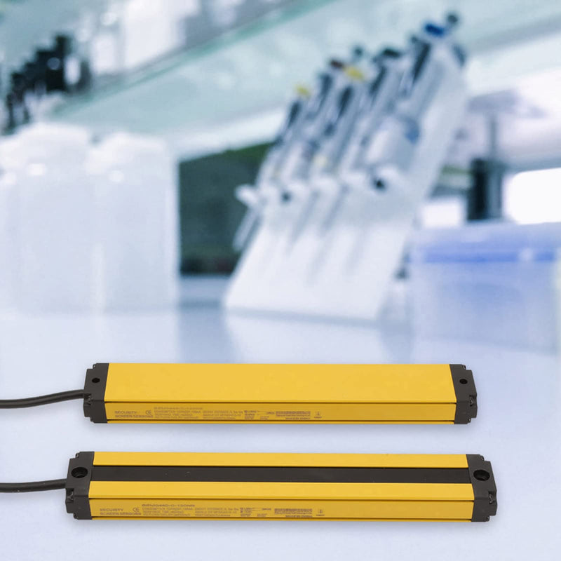 Safety Light Curtain Sensors 4 Beams DC10-30V BEM0440-C-120NB Light Curtain Sensor Switch A Series Safety Light Grid Optical Grid Sensor Safety Light Sensor Light Grid Light Barrier 4 Beams（BEM0440-C-120NB）