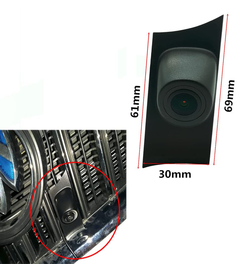 Vlicevrn HD Car Front Logo Mark Camera Rear View Camera Night Vision Backup Parking Camera Waterproof IP68 Vehicle Camera for Buick Regal