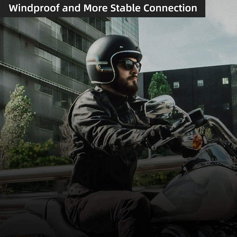 [AUSTRALIA] - Motorcycle Helmet Bluetooth.BT5.3 Motorcycle Bluetooth Headset, Helmet Bluetooth Speakers, Motorcycle Bluetooth Communication Systems Voice Assistant 